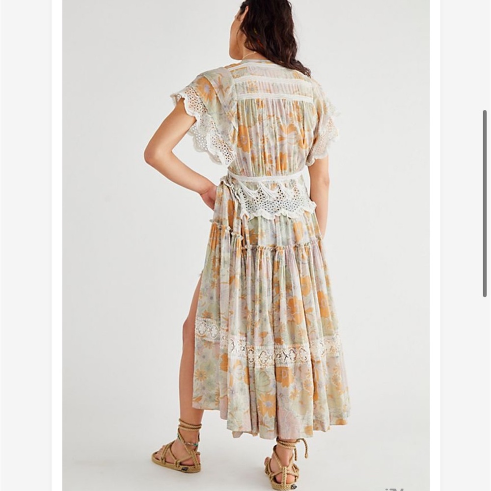 NWT Free People Field Of Dreams Maxi dress - Picture 3 of 10